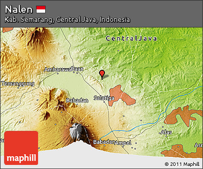 Physical 3D Map of Nalen