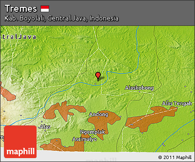 Physical 3D Map of Tremes