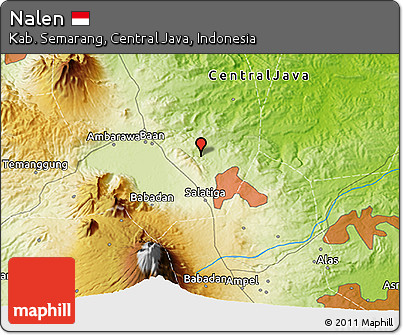 Physical 3D Map of Nalen