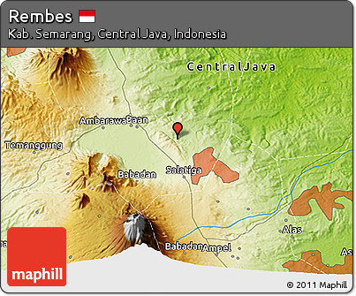 Physical 3D Map of Rembes