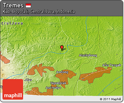 Physical 3D Map of Tremes