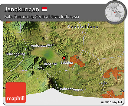Satellite 3D Map of Jangkungan