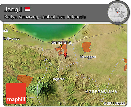 Satellite 3D Map of Jangli