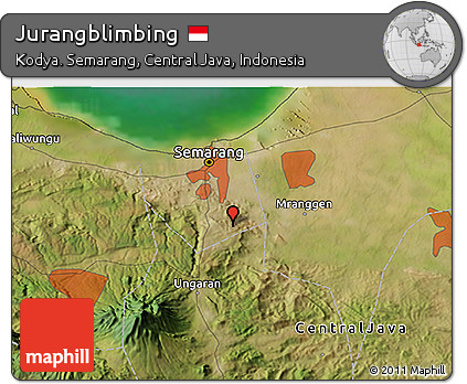 Satellite 3D Map of Jurangblimbing