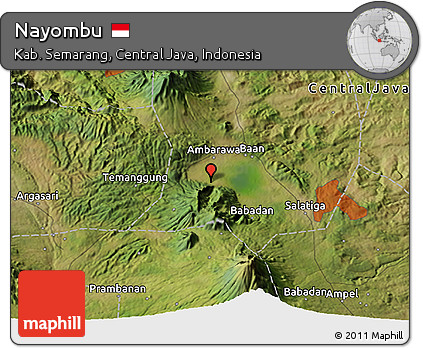 Satellite 3D Map of Nayombu
