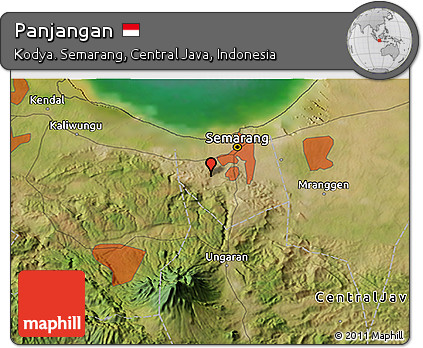 Satellite 3D Map of Panjangan