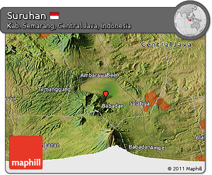 Satellite 3D Map of Suruhan