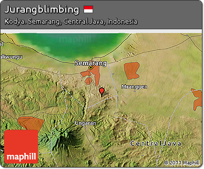Satellite 3D Map of Jurangblimbing