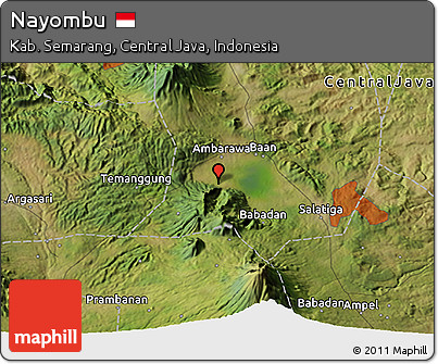 Satellite 3D Map of Nayombu