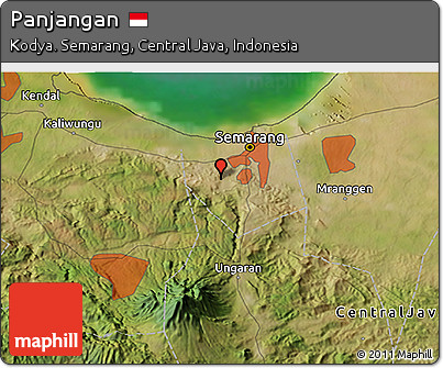 Satellite 3D Map of Panjangan
