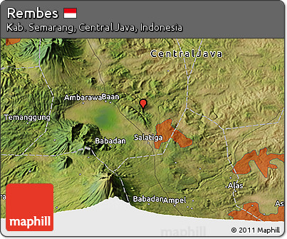 Satellite 3D Map of Rembes