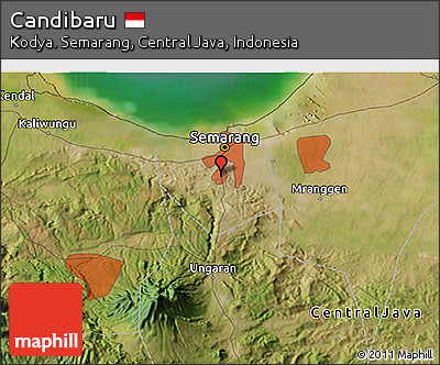 Satellite 3D Map of Candibaru