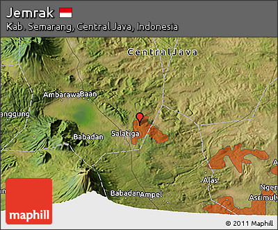 Satellite 3D Map of Jemrak