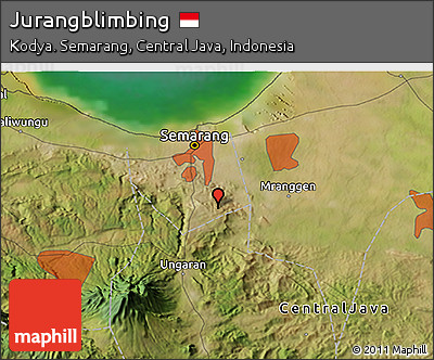 Satellite 3D Map of Jurangblimbing
