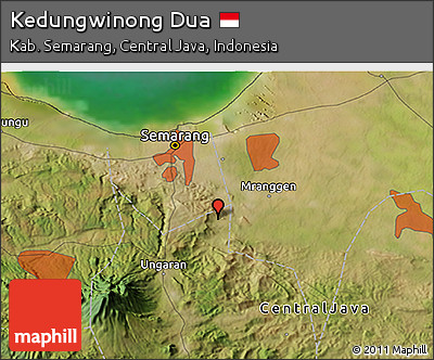 Satellite 3D Map of Kedungwinong Dua