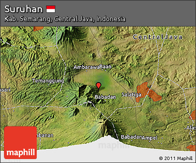 Satellite 3D Map of Suruhan