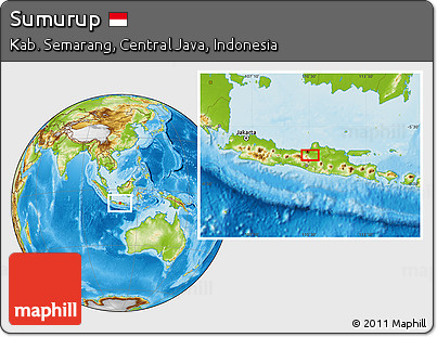 Physical Location Map of Sumurup
