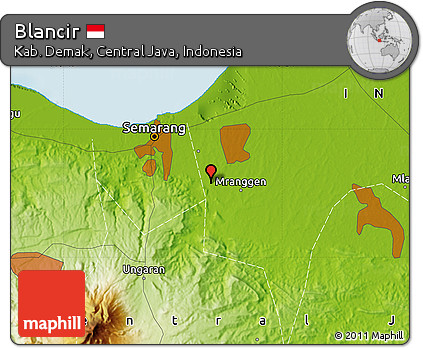 Physical Map of Blancir