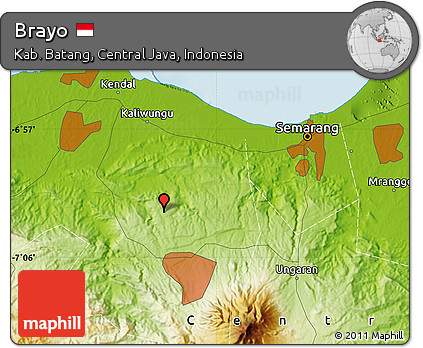 Physical Map of Brayo