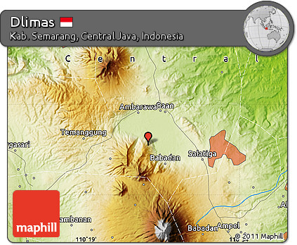 Physical Map of Dlimas