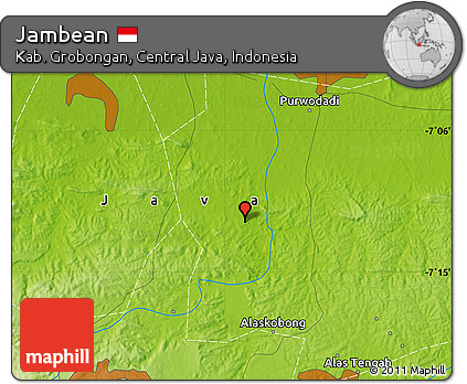 Physical Map of Jambean