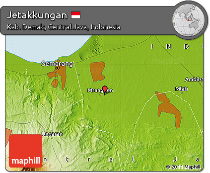 Physical Map of Jetakkungan
