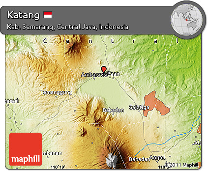 Physical Map of Katang
