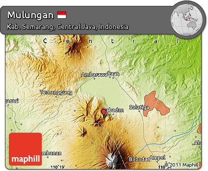 Physical Map of Mulungan