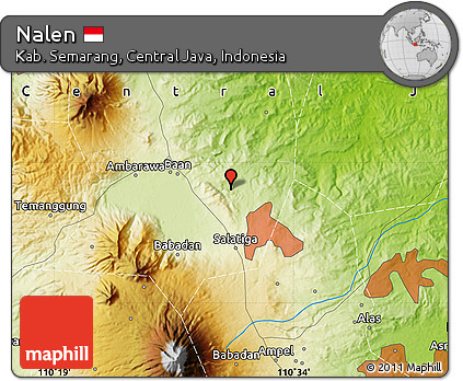 Physical Map of Nalen