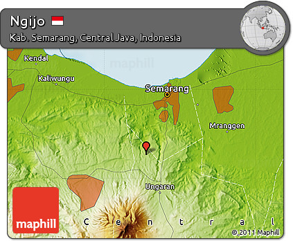 Physical Map of Ngijo
