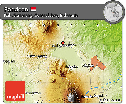 Physical Map of Pandean