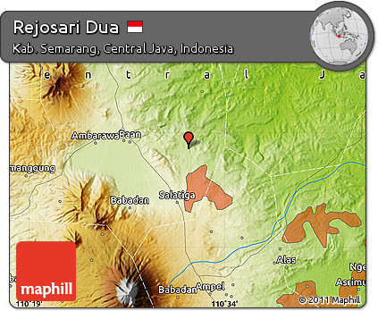 Physical Map of Rejosari Dua