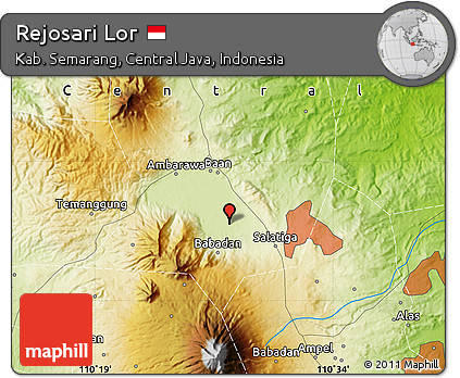 Physical Map of Rejosari Lor