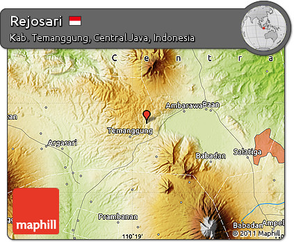 Physical Map of Rejosari
