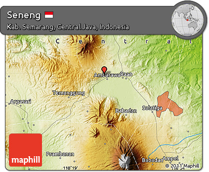 Physical Map of Seneng