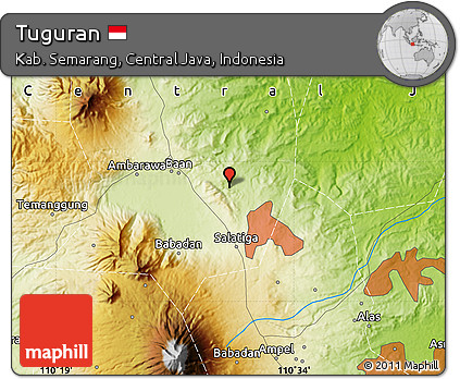 Physical Map of Tuguran