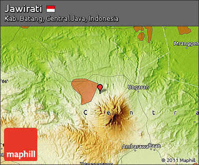 Physical Map of Jawirati