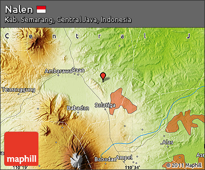 Physical Map of Nalen