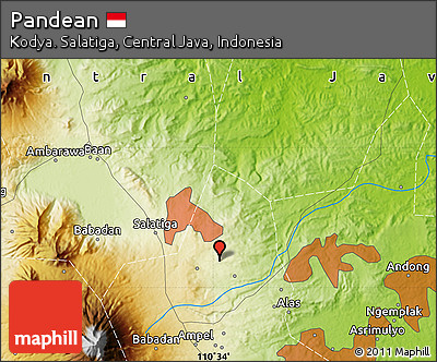 Physical Map of Pandean