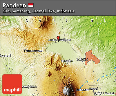 Physical Map of Pandean