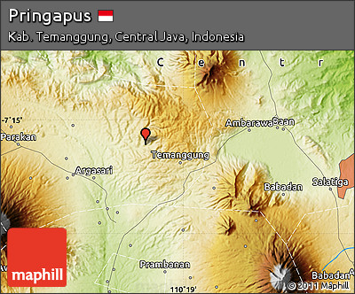 Physical Map of Pringapus