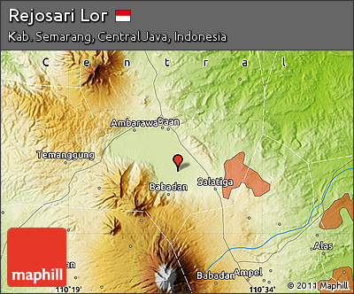 Physical Map of Rejosari Lor