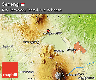 Physical Map of Seneng
