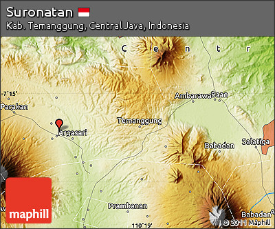 Physical Map of Suronatan