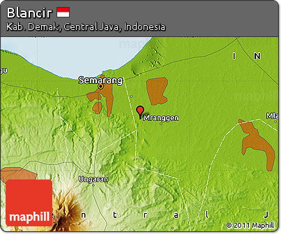 Physical Map of Blancir
