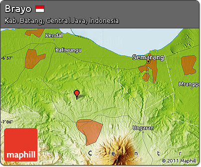 Physical Map of Brayo