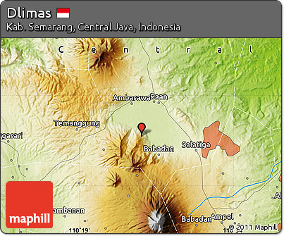 Physical Map of Dlimas