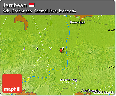 Physical Map of Jambean