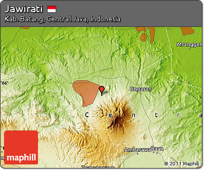 Physical Map of Jawirati