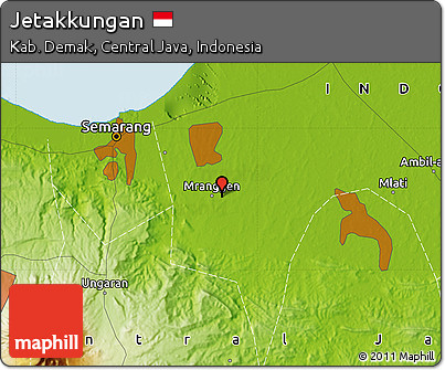 Physical Map of Jetakkungan